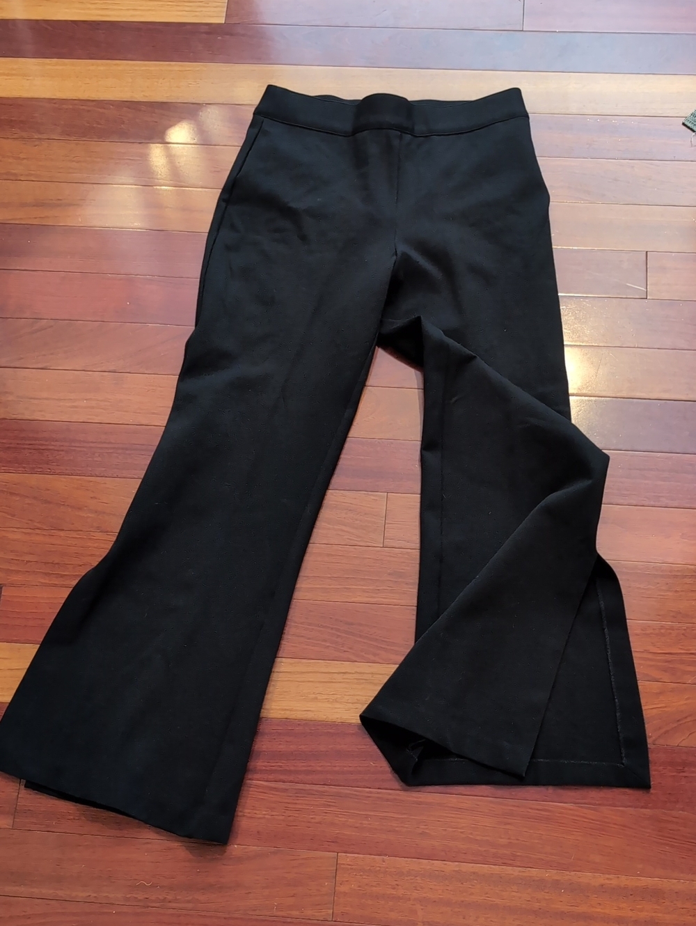 SPANX Black Bootcut Flare Ponte Pants